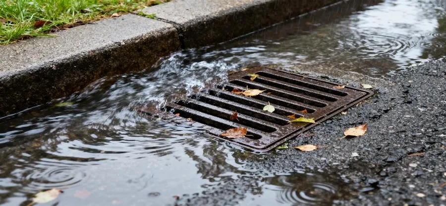 A HOAs Storm drain fixed